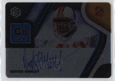 2021 Panini Elements Steel Signatures Cobalt 17/27 Dexter Manley Auto 0yn1