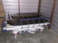 Stryker 1015 Big Wheel Medical Hospital Stretcher w Mattress PremierUsedMedical