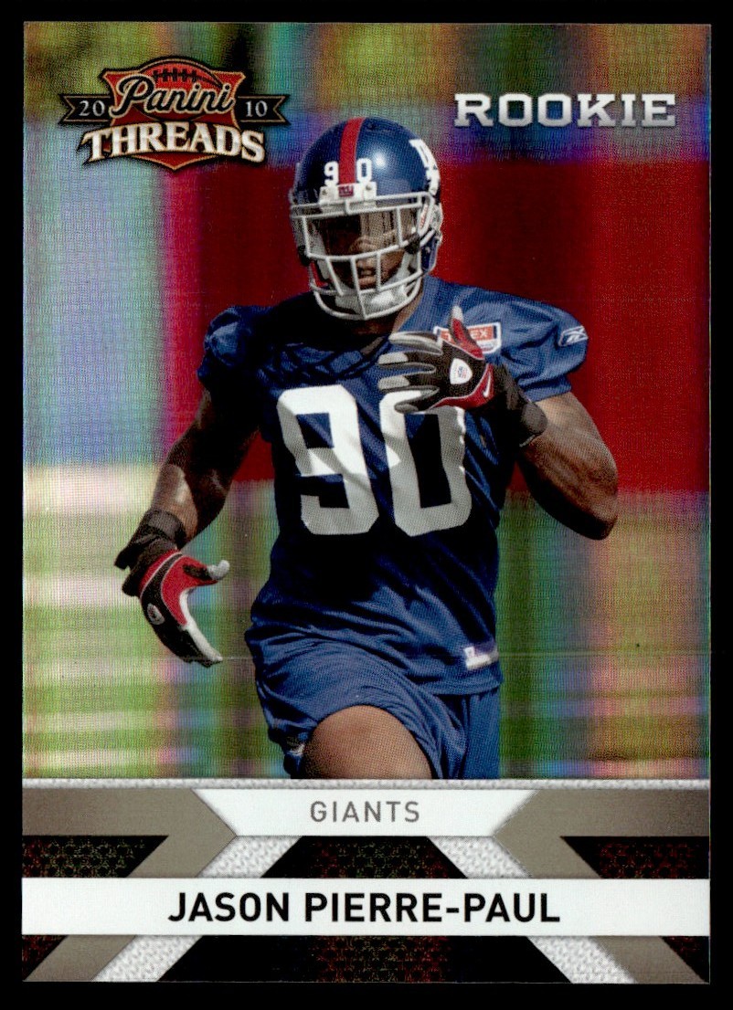 Jason Pierre-Paul Panini Threads #237 Gold Holofoil
