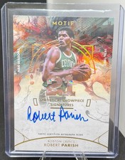 2025-2026 TOPPS MOTIF ROBERT PARISH STATISTCAL SHOWPIECE AUTO  /21  *300