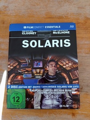 Solaris , Mediabook Film Confect Essentials ,Sci- Fi George Clooney, Bluray&DVD 