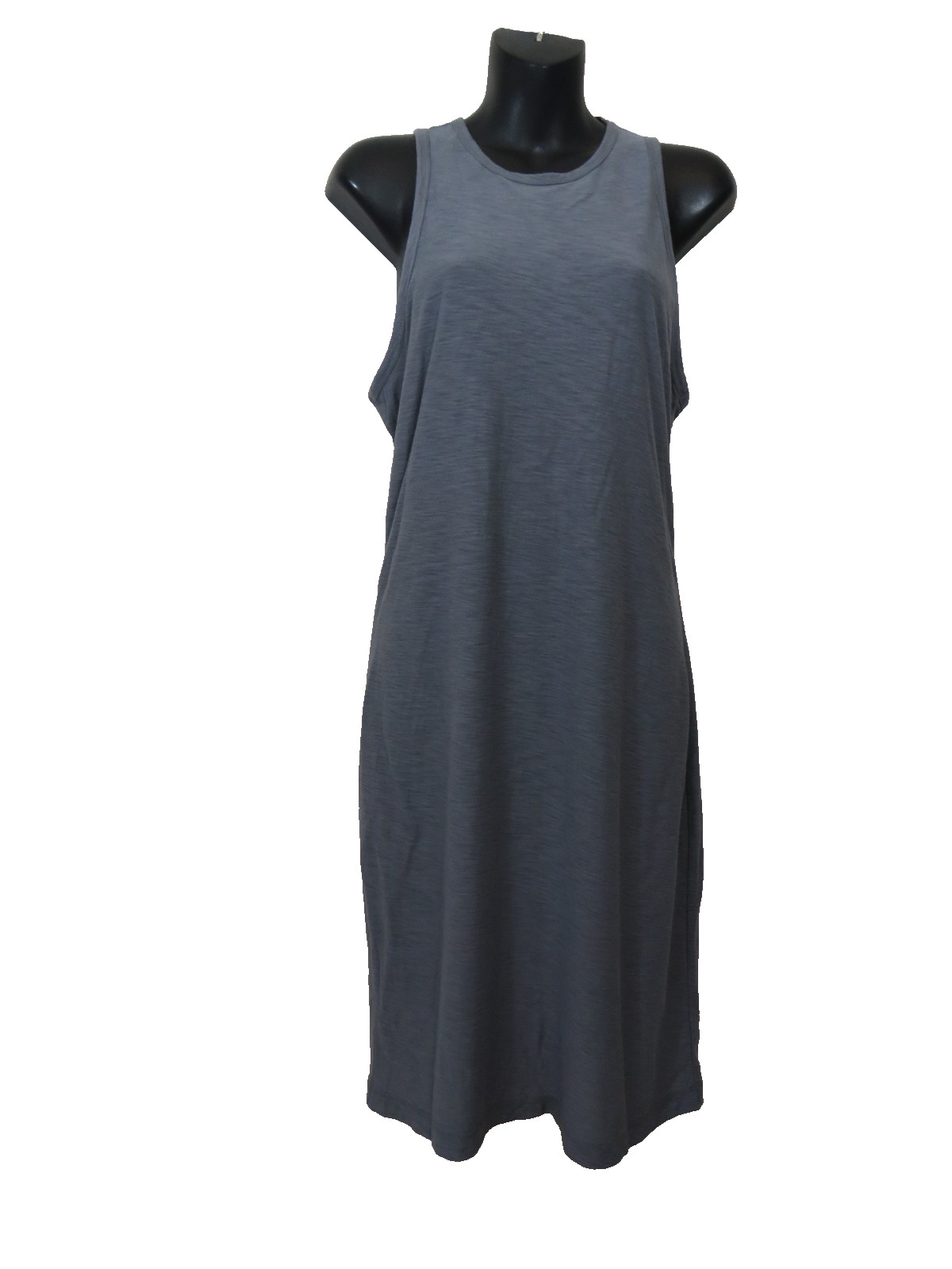 James Perse size 2 Medium Basic Gray Tank Dress S… - image 1