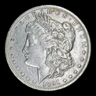 1891-O Morgan Silver Dollar XF+