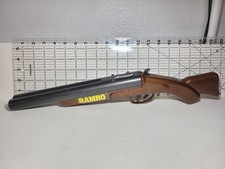 Vintage Arco 18" Double Barrel Shotgun Toy Plastic Cosplay