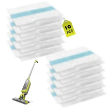 10 Pack Disposable Vacuum & Mop Refills for Shark VACMOP VM200 VM250 VM252