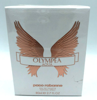 PACO RABANNE OLYMPEA AQUA EAU DE TOILETTE SPRAY 80 ML/2.7 FL.OZ. Open Box