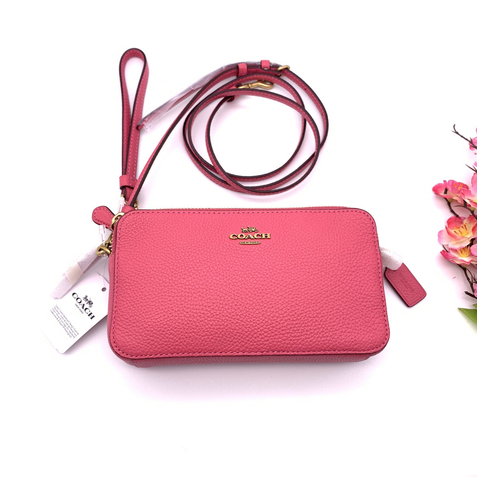 coach kira leather crossbody
