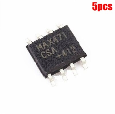 5Pcs MAX471CSA SOIC-8 Precision High-Side Current Sense Amplifier New Ic gs