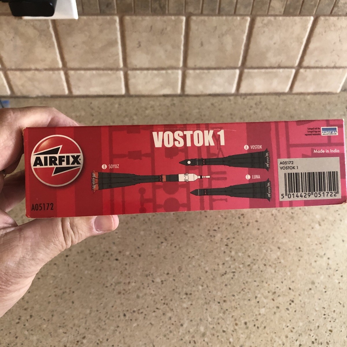 未開封・外箱難ありAIRFIX 1/144 ヴォストーク1 50周年限定モデル」 未