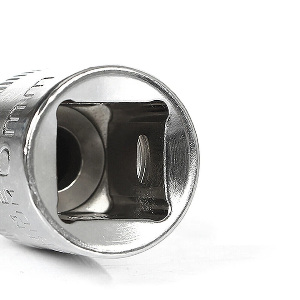 1/4" Socket Deep Drive 4mm-14mm Ratchet Deep Hex Sockets Cr-v Steel Long Reach - Image 3 of 4