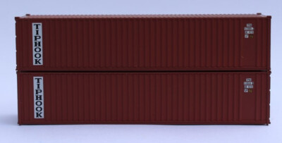 JTC N 40' Standard Height Corrugated Container TIPHOOK pkg(2) 405511