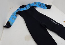Hevto Women's Black Venus Swim Neoprene XS Wetsuit Floral Flowers Coral Women