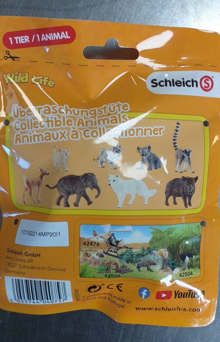 Schleich Wild Life Surprise Bag 1 Animal - Series 2 | eBay