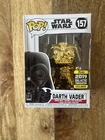 Funko Pop! Vinyl: Star Wars - Darth Vader (Gold/Chrome) - Amazon Exc Slight Dam