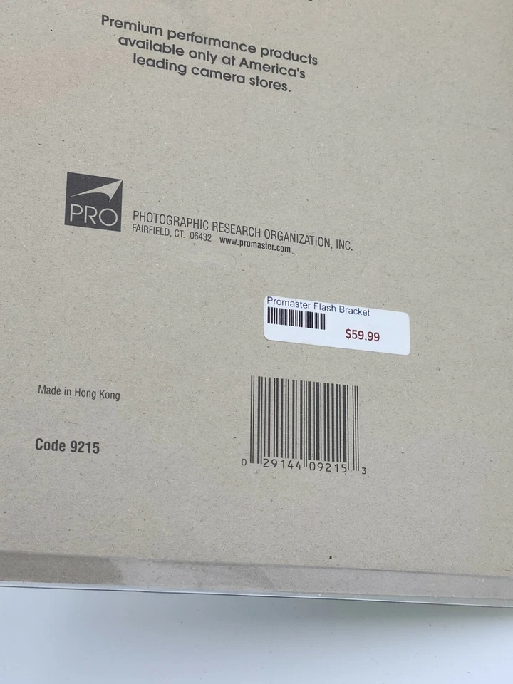 Promaster Flash Bracket for Digital Cameras 9215 - Image 3 of 3