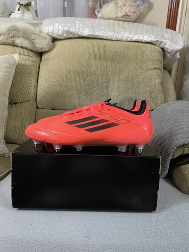 Adidas F50 Elite SG Red Football Boots BNIB Size 9uk Men’s IF1296 - Picture 11 of 19