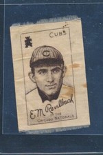 1911 S74-1 White Silks: ED REULBACH Chicago Cubs ~ FAIR