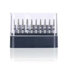 AZDENT Dental Super Coarse Diamond Burs TR-21S Drills FG For High Speed use