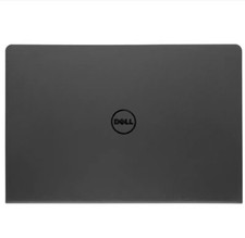 Dell Inspiron 15 3565 3567 Black Linen Laptop LCD Back Cover Top Case