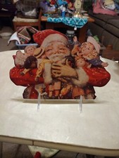Vintage style Santa standup