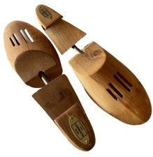 Vintage Florsheim Vented Shoe Keepers Size LARGE Rochester Shoe Tree Co