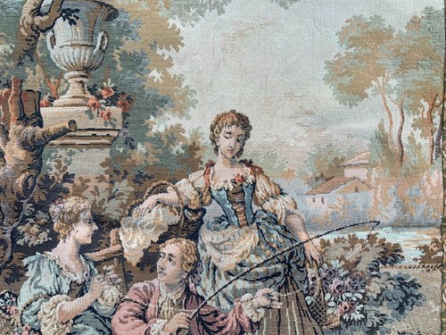 Vintage French Room Décor Tapestry Medieval Decorative Wall Hanging 107x78cm - Picture 6 of 11