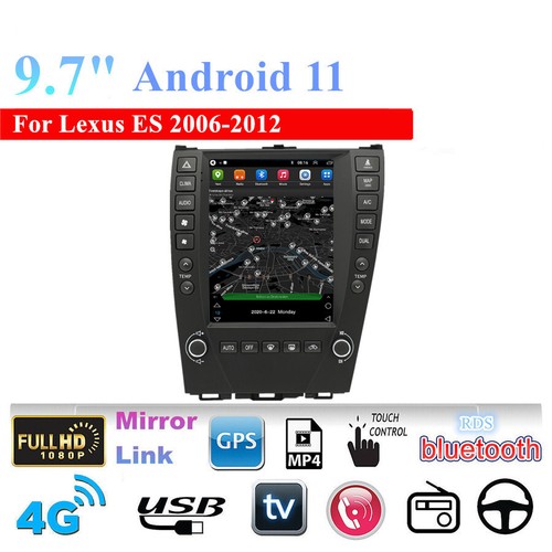 9.7" Stereo Radio Navigation GPS For Lexus ES ES240 ES300 ES330 ES350 2006-2012 - 第 1/11 張圖片