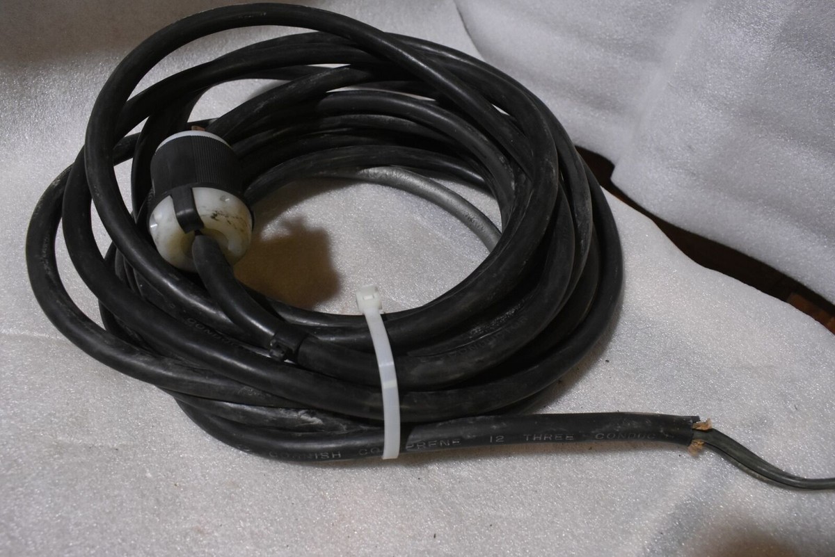 CORNISH COROPRENE MULTI-CONDUCTOR CABLE 12/3 W/ HUBBELL