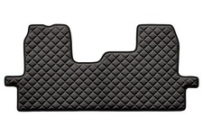 Teppiche IN Kunstleder Schwarz Roten Nähten Ford Transit VII 01.2006 Al 12.2013