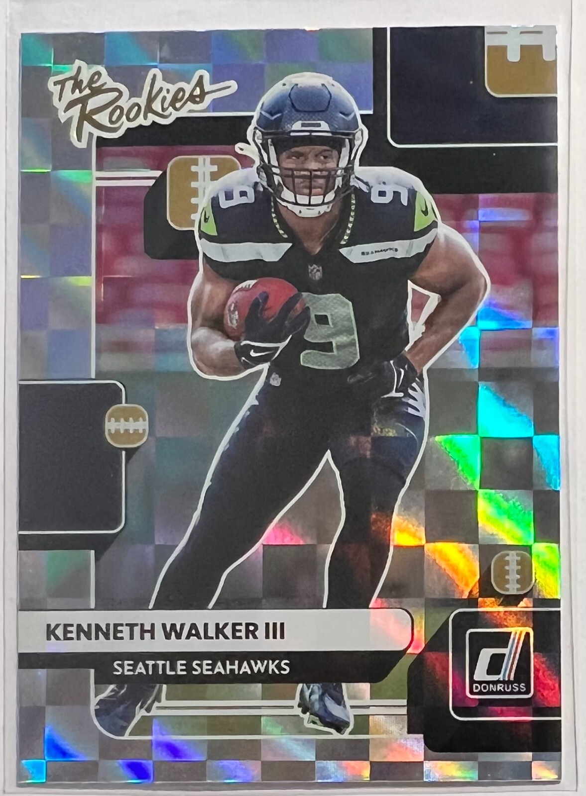Kenneth Walker III Panini Donruss the Rookies #TR18 Base