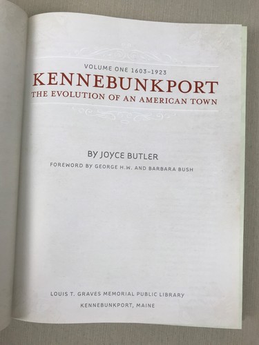KENNEBUNKPORT The Evolution of an American Town 2 VOLUME SET Joyce Butler, Maine - Picture 6 of 22