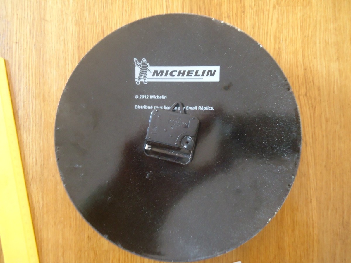 Ancienne Plaque émaillée MICHELIN Bombée - Déco Rétro Atelier