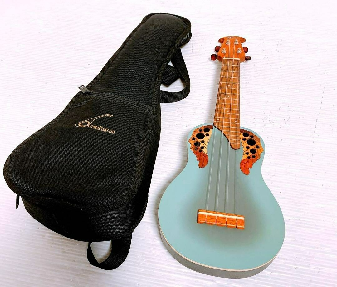 Applause By Ovation UA20 Blue Acoustic Ukulele with Soft Case | eBay