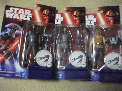 Star Wars 3-er Set Fifth Brother, Tasu Leech, Admiral Ackbar, neu und  verpackt