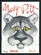 1963 NAVY PITTSBURGH FOOTBALL PROGRAM GAME DAY FRESH HIGH QUALITY ROGER STAUBACH