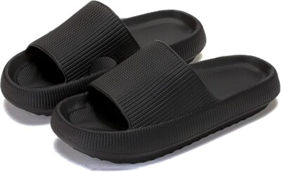 Cloud Slippers for Women and Men Cozy Thick Sole Pillow Slides Anti-Slip Sandals