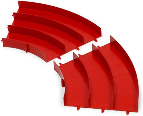 Tamiya Mini 4WD Japan Cup Junior Circuit Curve (Blue/Red) Set of 4 each 69578 - Picture 6 of 12