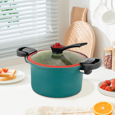 Micro Pressure Cooker, Non-Stick Pot, Stainless Steel Pressure Cooker Non-slip