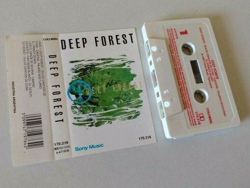 Deep Forest - Rare Cassette Tape Argentina Pressing EXC Condition Enigma Cretu - Picture 2 of 3