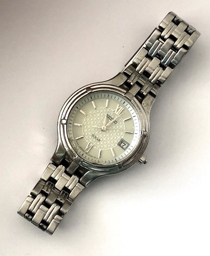 Vintage Seiko Solar V187 0AA0 Ladies Watch St Steel Silver Color Runs | eBay