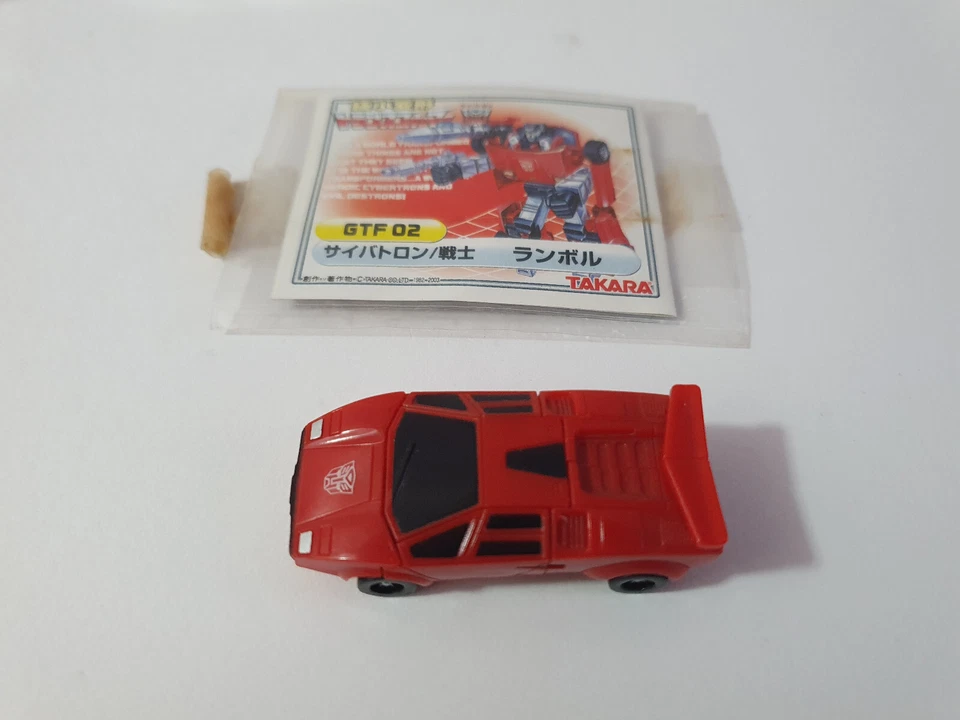 WSTF World's Smallest Transformers Series 1 LAMBOR Sideswipe wst GTF-02 - Image 2 of 4