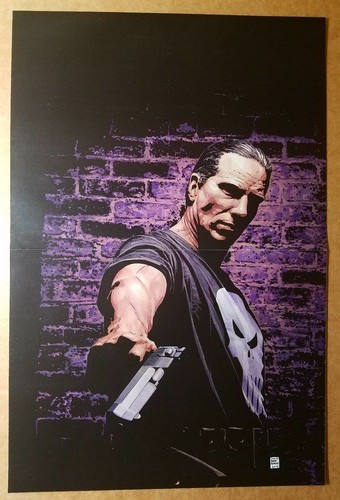 The Punisher Frank Castle Marvel Comics Poster von Tim Bradstreet