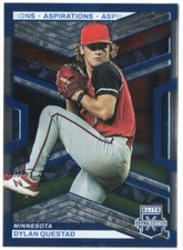 Dylan Questad 2023 Elite Extra Edition Aspirations #'d/349 Prospect Card #112