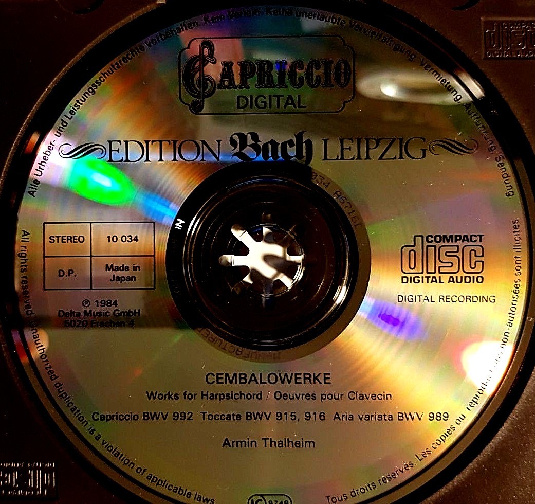 J.S. Bach Cembalo Werke I 10枚セット J.S. BACH