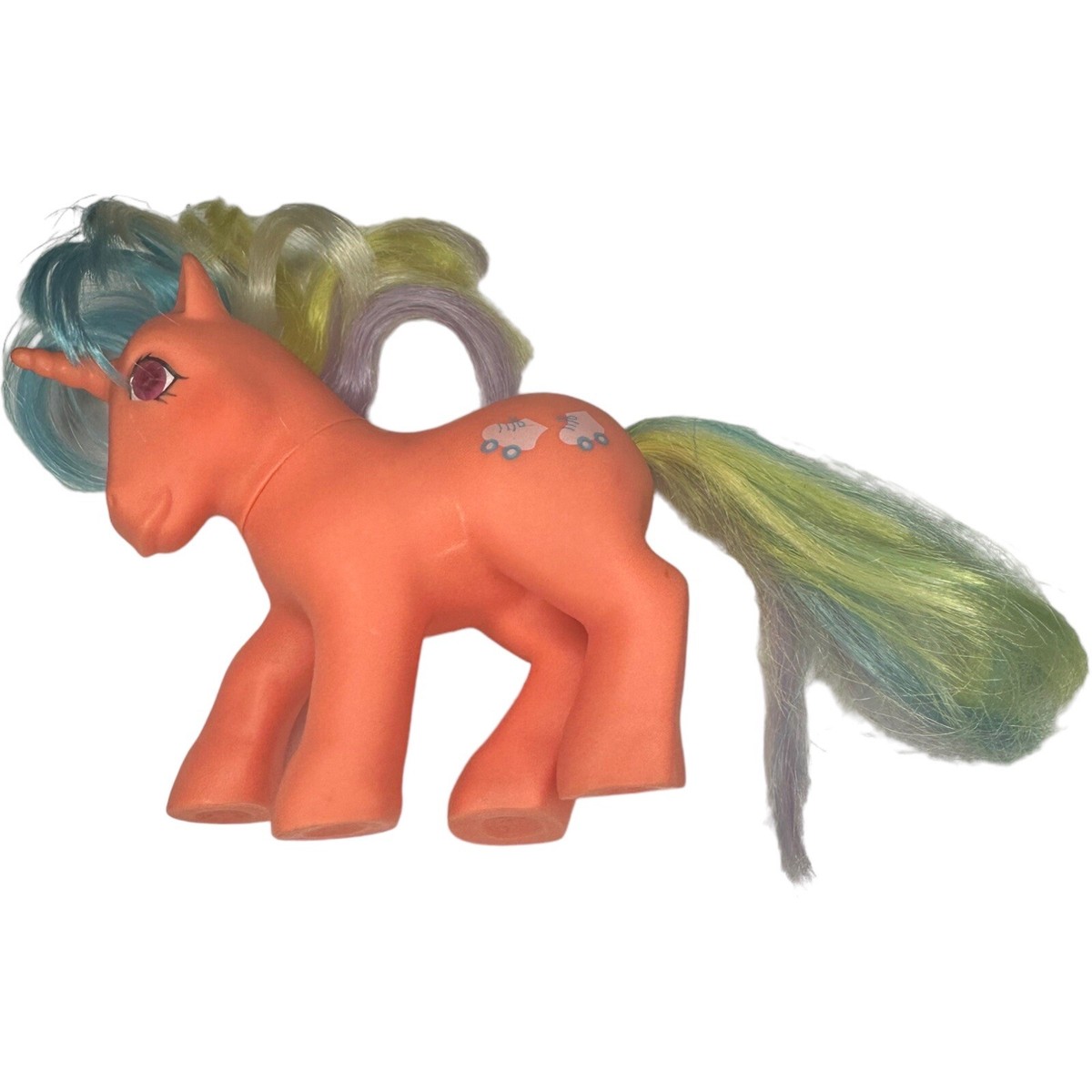 Vintage My Little Pony G1 Speedy Twinkle Eye Unicorn Roller Skates