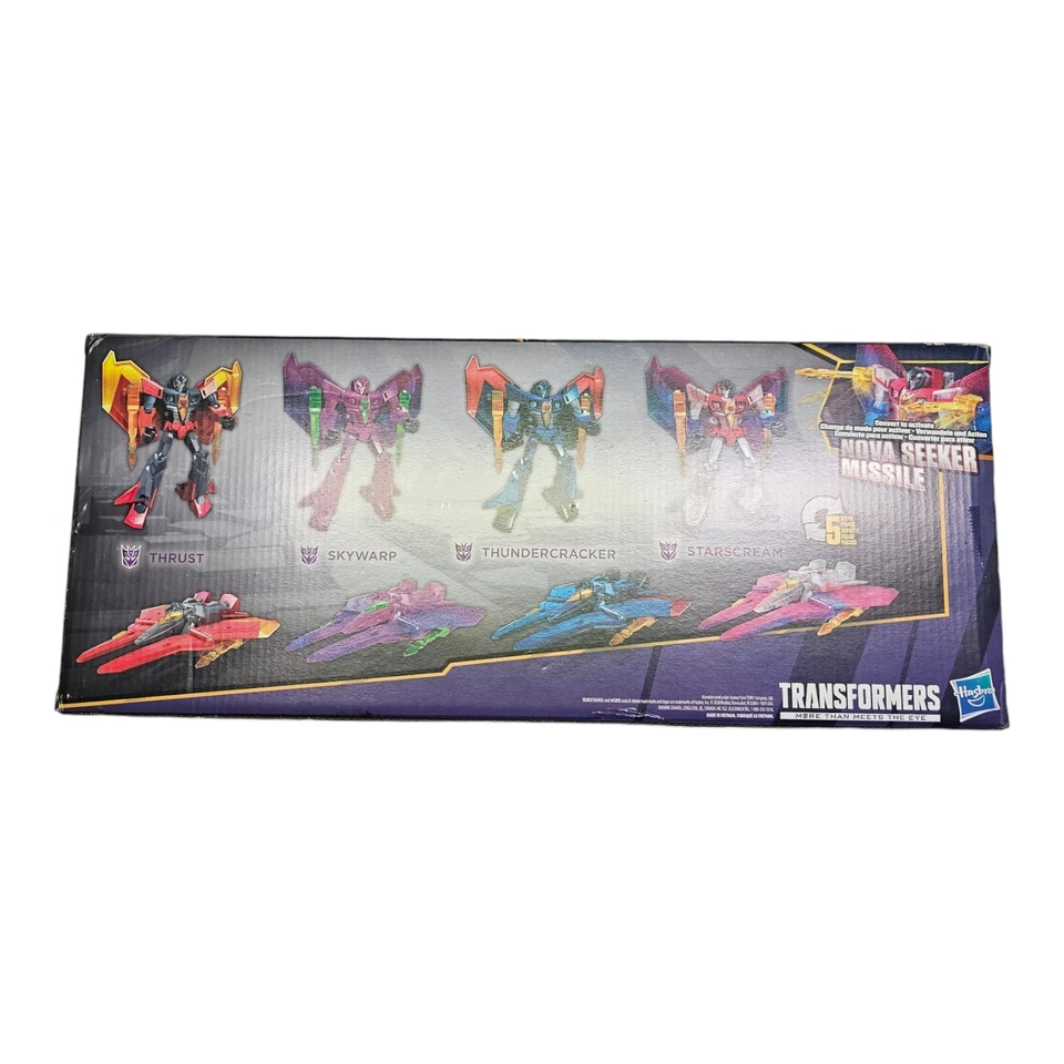 Transformers Bumblebee Cyberverse Adventures Seekers Sinister Strike Force 4-pck - Image 2 of 4