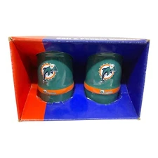 NFL Miami Dolphins Salt & Pepper Shakers Encore Group New