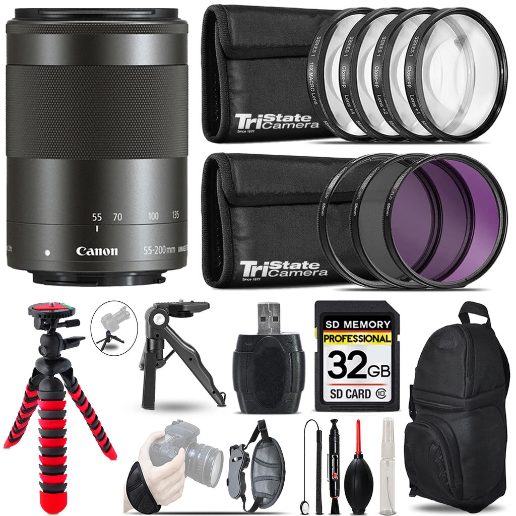 Canon EF-M 55-200mm Camera Lenses for sale | eBay