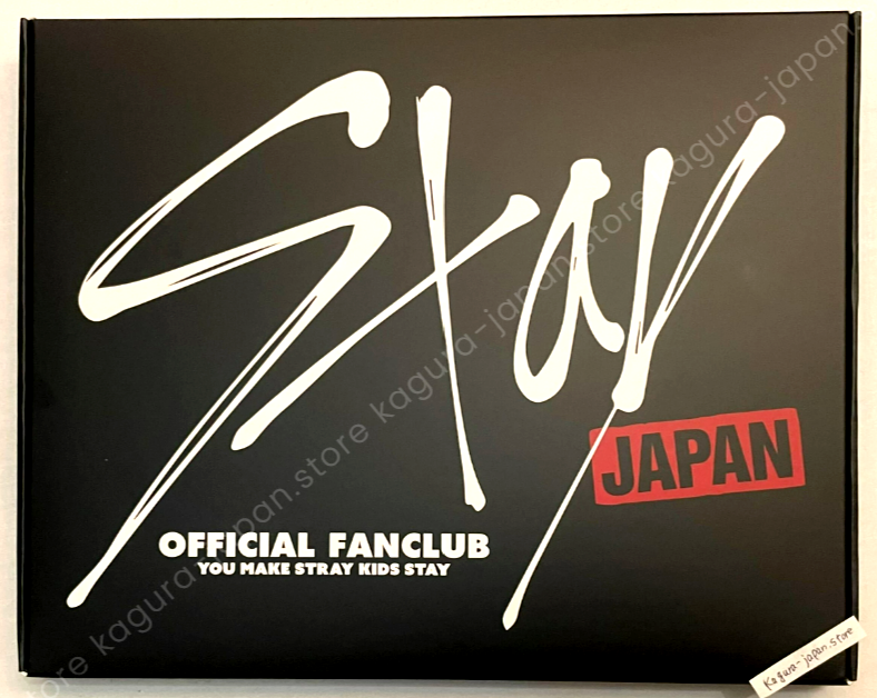 Stray Kids SKZ STAY JAPAN FC Membership Welcome Kit Box Set Stray Kids SKZ STAY JAPAN FC Membership Welcome Kit Box Set