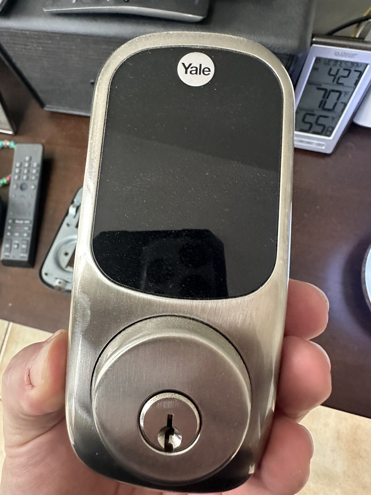 Yale YRD226CBA619 Touchscreen Smart Lock Satin Nickel 81023044660